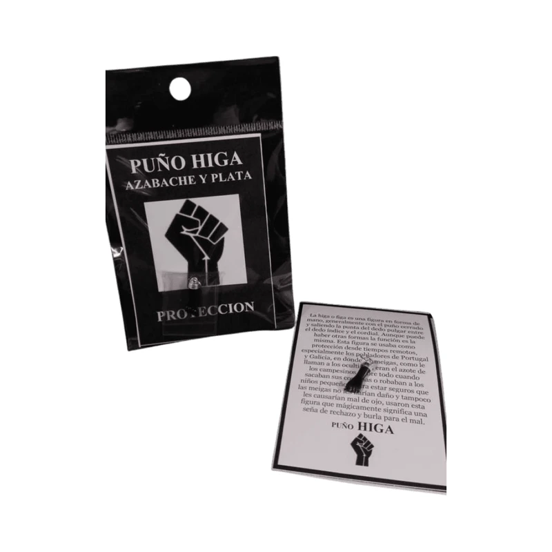 Amuleto Puño Higa Azabache