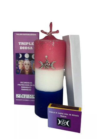 Velón Preparado Triple Diosa