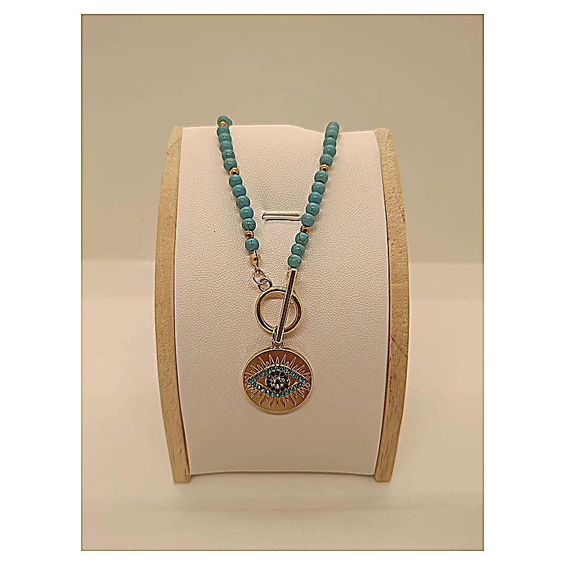 Amuleto Ojo Turco Turquesa